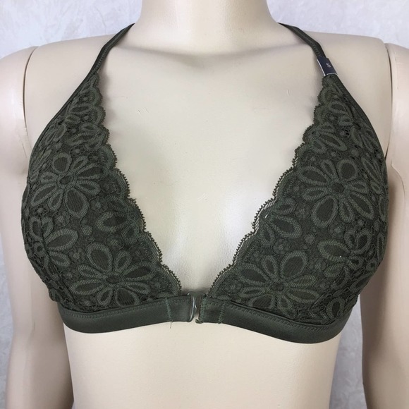 Small Victoria’s Secret Green Bralette w/ A-back - Picture 2 of 4